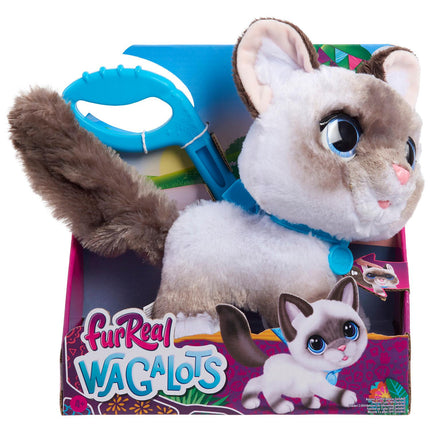 Interactive Pet Toy for Cats, FURREAL Wag-a-lots Kitty
