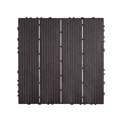 Interlocking Deck Tiles, 10 Pack 12x12, Waterproof PP