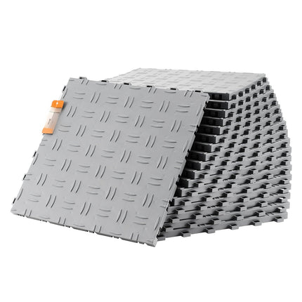 Interlocking Garage Floor Tiles, 12x12, 50-Pack, Non-Slip