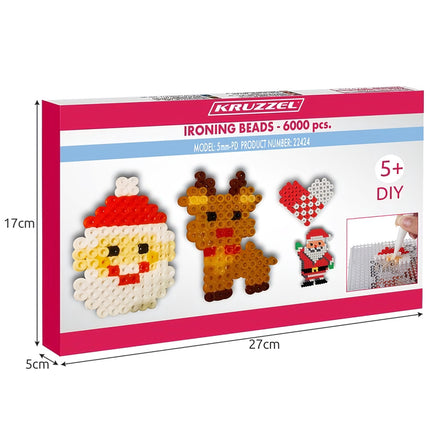 Ironing beads - 6000 pcs. Kruzzel 22424