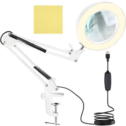 Izoxis magnifying loupe - white 22692