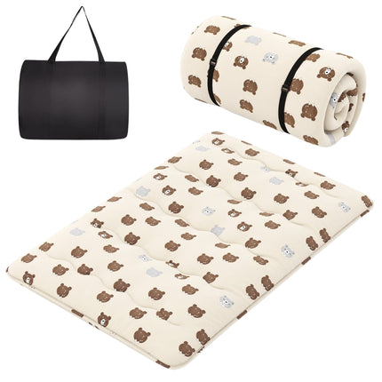 Japanese Futon Mattress, 140x200 cm, Washable Cover