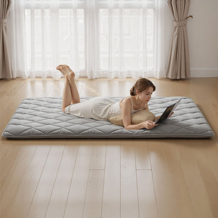 Japanese Tatami Floor Mattress, Full, Foldable, 3.5 in