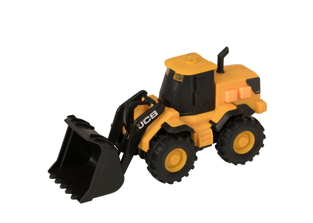 Jcb Wheel Loader With Light & Sound, 15Cm