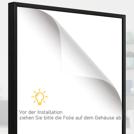 Jersey Display Frame, Black Aluminum, UV-Resistant Acrylic
