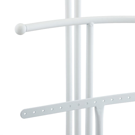 Jewelery holder in wood and iron