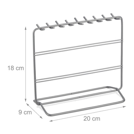 Jewelery stand for necklaces and earrings