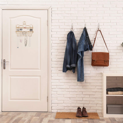 Jewelry holder wall