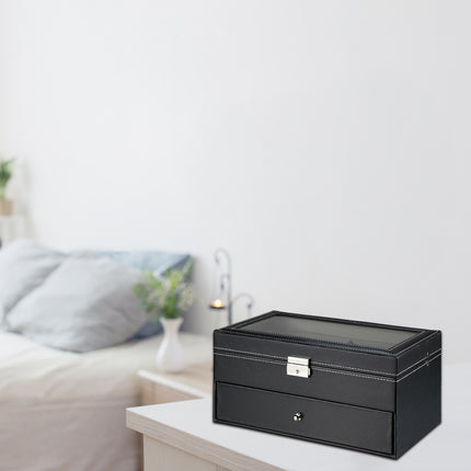 Jewelry storage with drawer