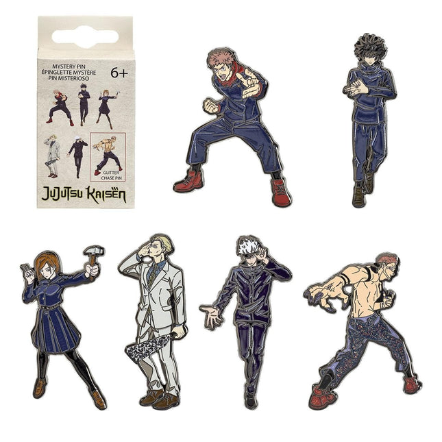 Jujutsu Kaisen Funko Loungefly Blind Pin Collectible Set