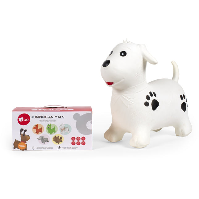 Jumping Animal Toy - Dalmatian Design, Interactive Play