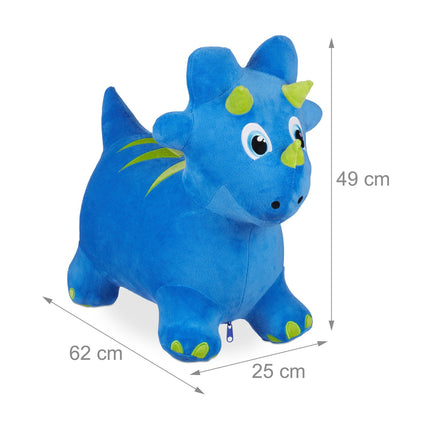 Jumping animal dino with lid