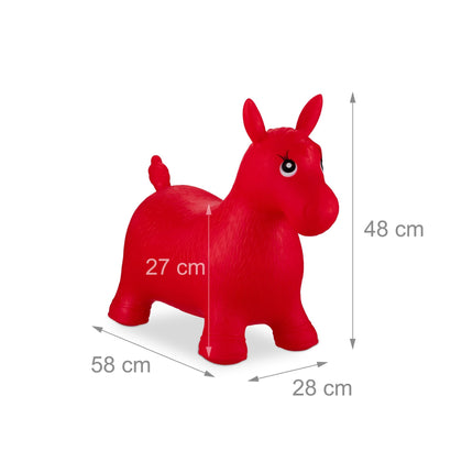 Jumping horse