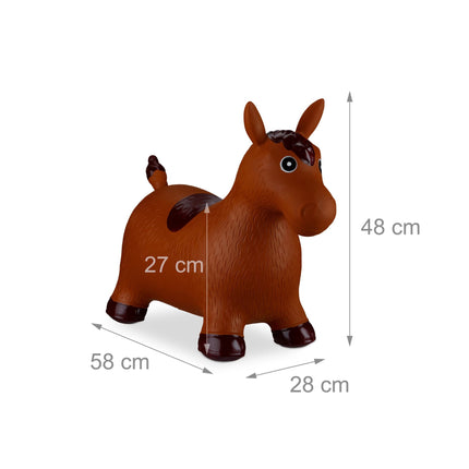 Jumping horse