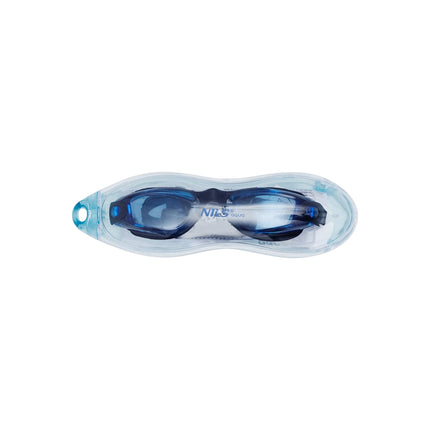 Junior Swimming Goggles, Black/Blue, Anti-Fog Lens