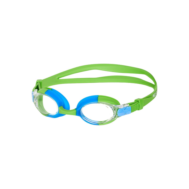 Junior Swimming Goggles, Green, Anti-Fog Lens