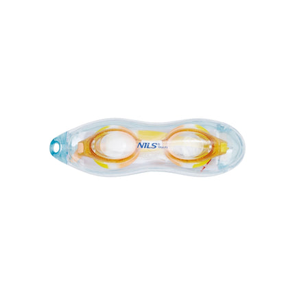 Junior Swimming Goggles, Yellow, Anti-Fog, UV Protection