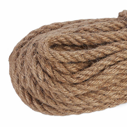 Jute cable 10 mm x 15 m set of 2