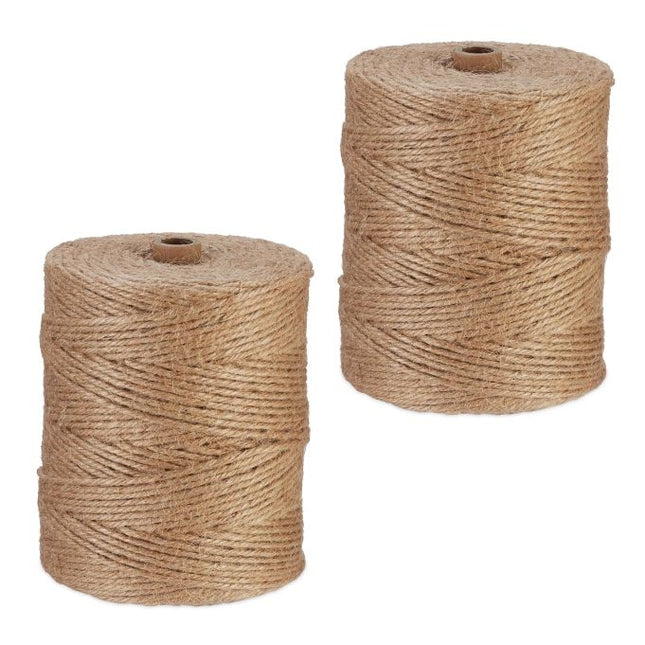 Jute cable 3 mm x 300 m set of 2