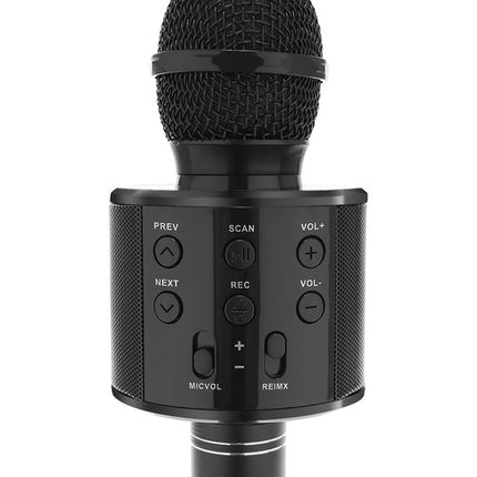 Karaoke microphone - black Izoxis 22189