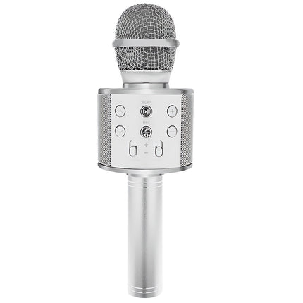 Karaoke microphone - silver Izoxis 22188