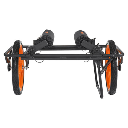 Kayak Cart 330 lb Capacity, 15 in Solid Tires, Kickstand