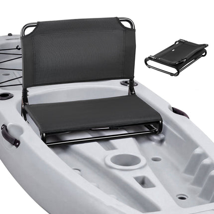 Kayak Seat, Folding Back Support, Aluminum Frame, 600D