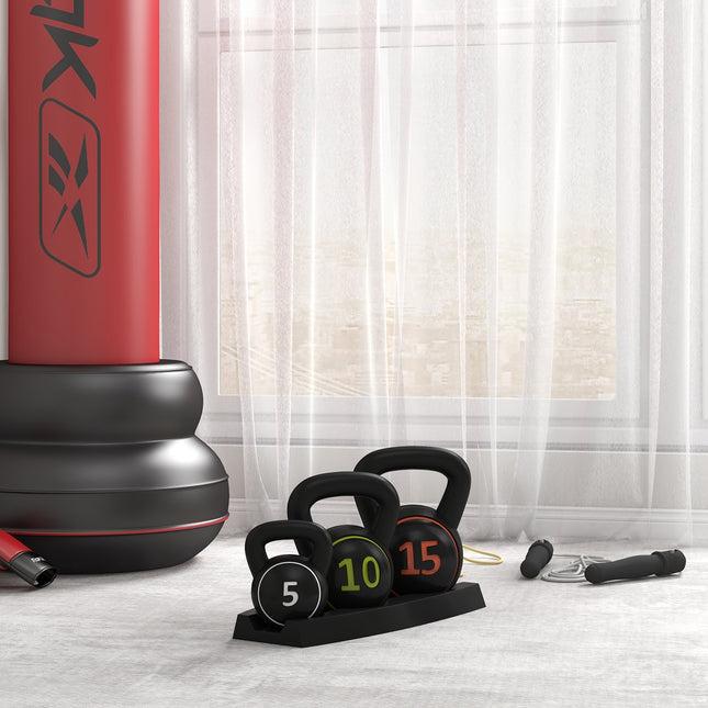 Kettlebell set, 2.2-6.8 kg, strength training weights