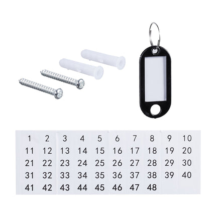 Key cabinet with code lock