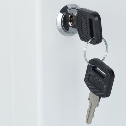 Key cabinet with lock