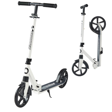 Kick Scooter, Adjustable Handlebar, Foldable, 8-Inch PU Wheels