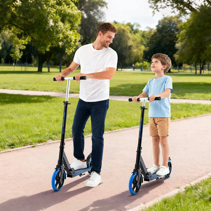 Kick Scooter, Adjustable Handlebar, Foldable, 8-Inch Wheels
