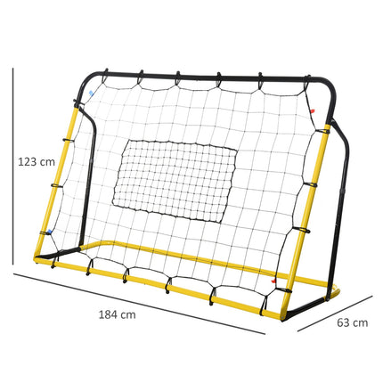 Football Rebound Wall Net - Multi-Sport, durable, 184x63x123 cm