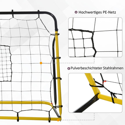 Football Rebound Wall Net - Multi-Sport, durable, 184x63x123 cm