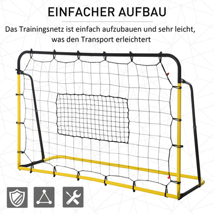 Football Rebound Wall Net - Multi-Sport, durable, 184x63x123 cm