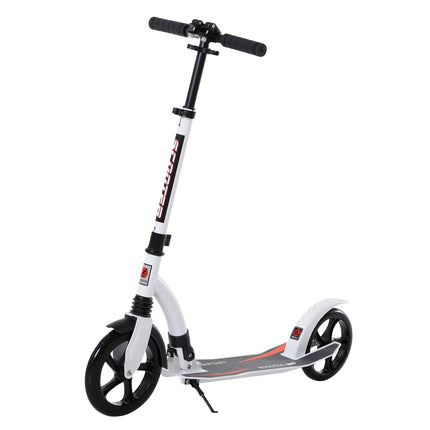 Kick scooter for teenagers, foldable and height adjustable, aluminum