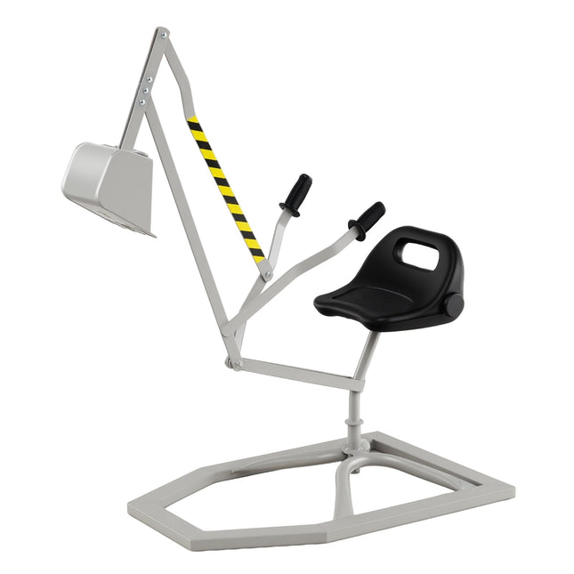 Kids' 360 Rotating Metal Ride-On Digger for Sandbox