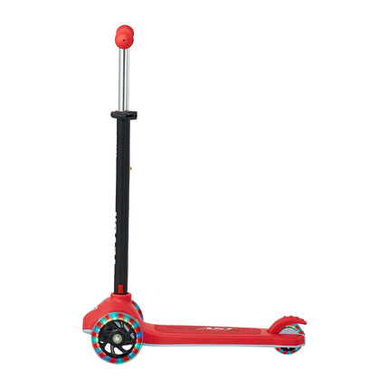 Kids 3-Wheel Kick Scooter, Light-Up Wheels, Adjustable