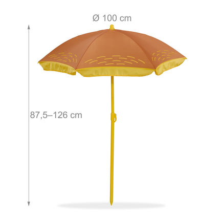 Kids' 4-Piece Camping Furniture Set with Parasol
