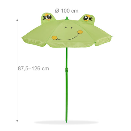 Kids' 4-Piece Outdoor Furniture Set with Parasol