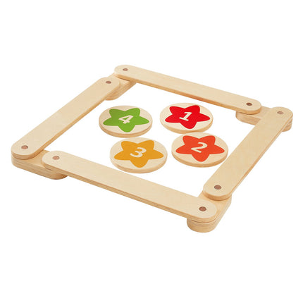 Kids Balance Beam Set, 6-Piece Wooden Montessori Boards