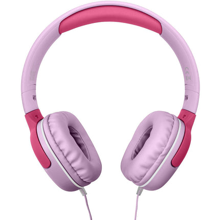 KidsBeat 2 Headphones volume limited max 85dB 3.5mm connector Pink