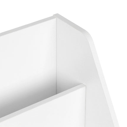 Kids' Bookshelf with Fabric Boxes and Shelves