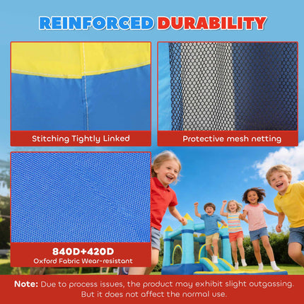 Kids Bounce House with Slide, Pool & Water Guns