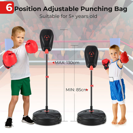 Kids Boxing Set – Adjustable Punching Bag With Gloves