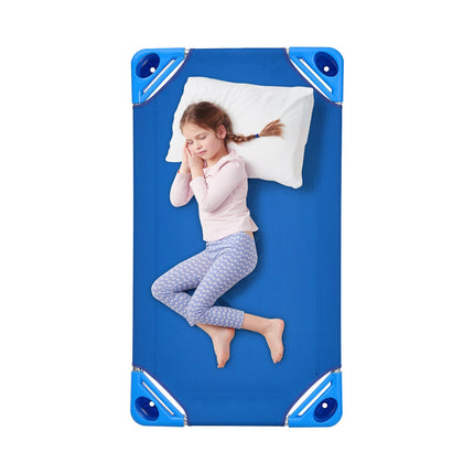 Kids Daycare Nap Cots, Stackable 6-Pack, 40 x 23 in
