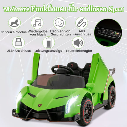 Kids Electric Lamborghini Car with Remote & LED Lights