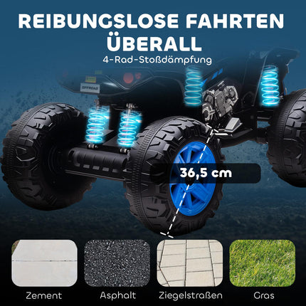 Kids Electric Quad, 24V, 4 Wheels, USB, MP3, 6.5 km/h