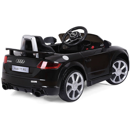 Kids Electric Ride-On Car, Remote Control, USB, Black