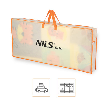 Kids Folding Mat, Zoo Design, 195x180cm